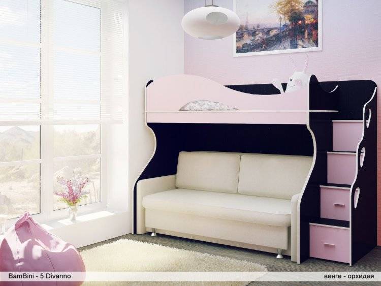 Двухъярусная кровать с диваном внизу (97 фото): для родителей и детей, двухэтажные металлические кровати со шкафом и диваном, другие модели