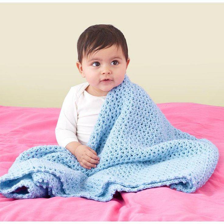 Детский плед спицами: схемы с описаниями того, как связать одеялко с фото и видео