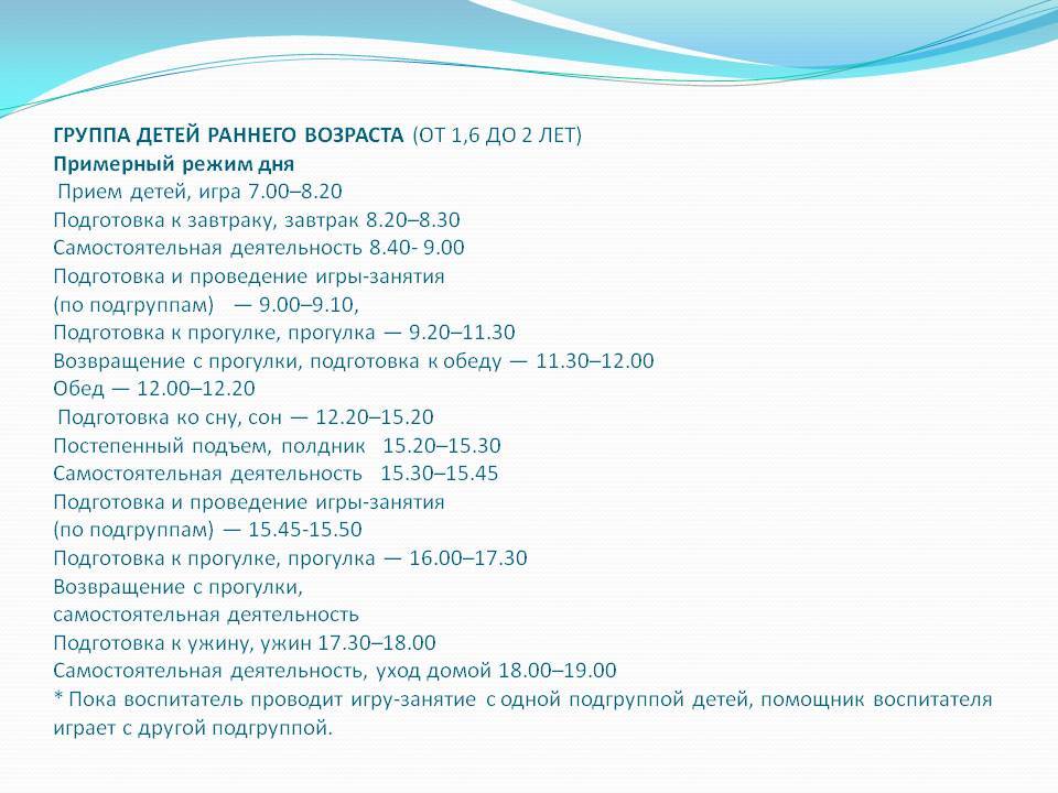 Какой режим в год. Распорядок дня ребенка в 1.6 года. Примерный режим дня для детей раннего возраста. Примерный режим дня ребенка в 2 года. Примерный режим дня ребенка в 1.5 года.