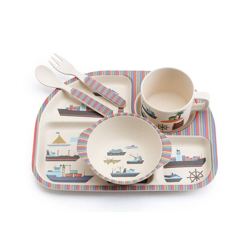 Бамбуковая посуда для детей: описание детских наборов посуды. как выбрать тарелки из бамбукового волокна? отзывы
