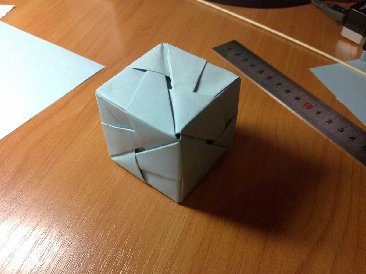Как сделать куб из бумаги своими руками
