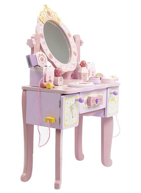 Туалетный столик для девочки с зеркалом (21 фото): для девочки-подростка и деревянный для малышек от 3 до 10 лет