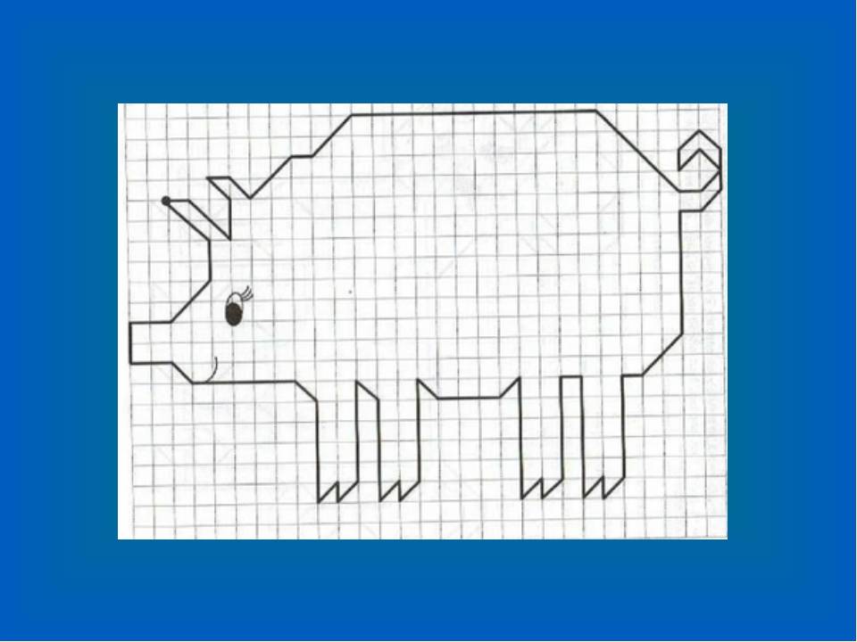 Что такое графический диктант ️ методики рисования по клеточкам для детей, схемы для дошкольников, сложные рисунки для 1 класса