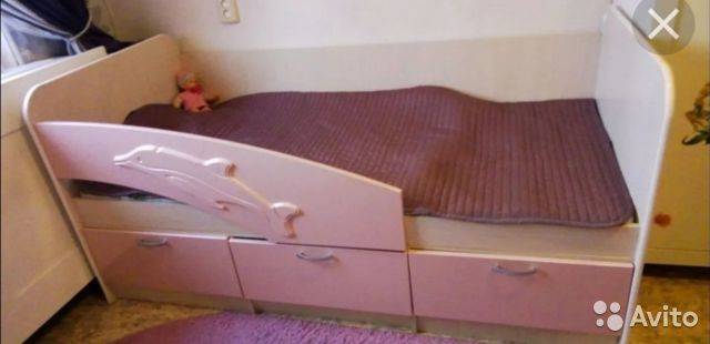 Детская кровать для ребенка от 5 лет