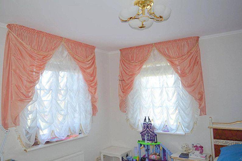 Шторы в комнату девочки-подростка (31 фото): идеи красивых штор в детскую спальню для девочки 16 лет
