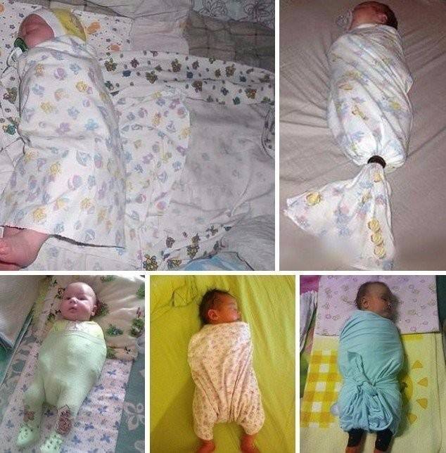 Все о пеленании новорожденных