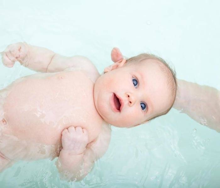 Плавание для новорожденных