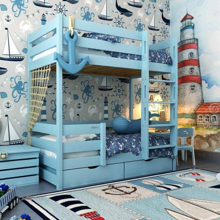 Детские кровати для мальчиков (84 фото): как выбрать кровать-домик, кровать-автомобиль и в морском стиле детям от 3 лет