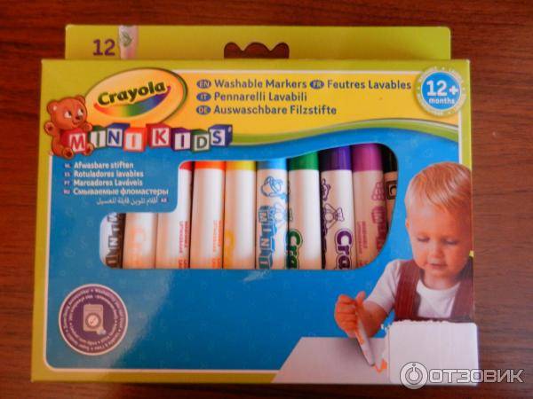 Детские фломастеры Crayola: плюсы и минусы