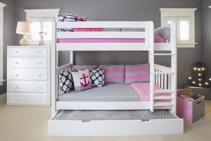 Детские двухъярусные кровати – самые популярные варианты для детей и подростков (70 фото)