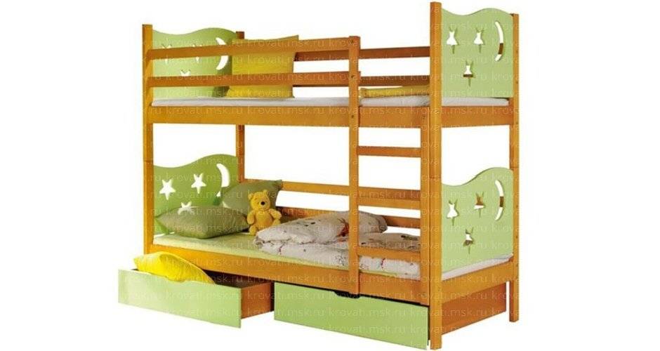 Двухъярусная кровать для детей с бортиками (87 фото): детские модели с бортиками внизу
