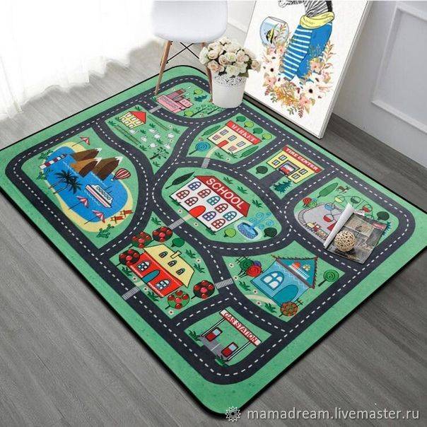 Детские ковры в комнату для мальчиков (31 фото): игровой коврик для подростка