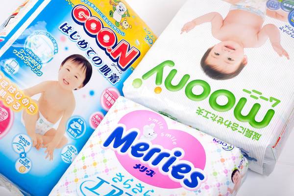 Японские памперсы для новорожденных (подгузники из японии)
