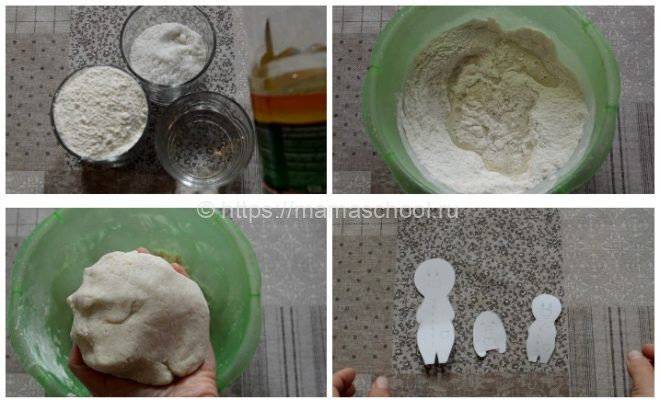 Как сделать соленое тесто для лепки: рецепт