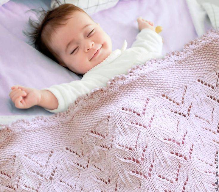 Детский плед спицами: схемы с описаниями того, как связать одеялко с фото и видео