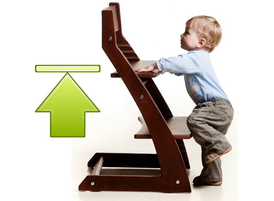 «Растущий» стул для ребенка