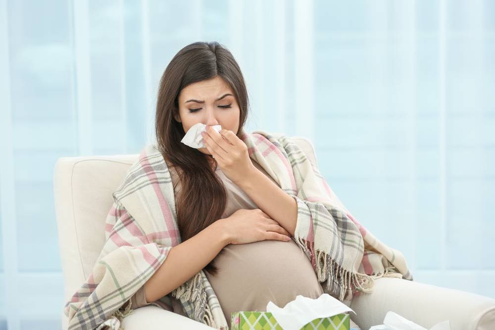 Заложенность носа при беременности