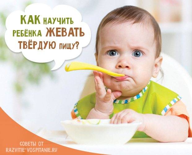 Доктор Комаровский о том, как научить ребенка жевать, глотать и самостоятельно есть ложкой