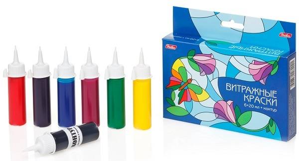 Как своими руками сделать рисунки витражными красками в домашних условиях