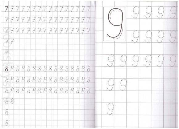 Как научить ребенка писать буквы и цифры