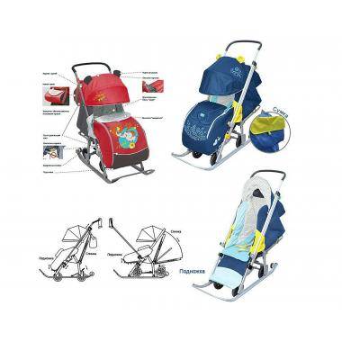 9 лучших санок-колясок для детей по отзывам покупателей - рейтинг 2021