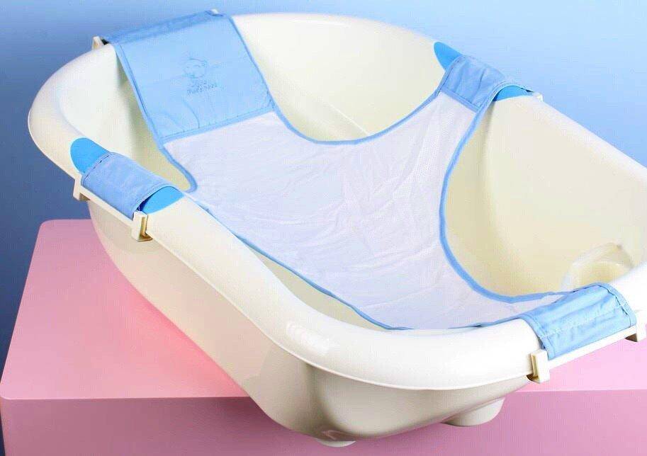 Гамак для купания новорожденных в ванночку как сшить своими руками видео
