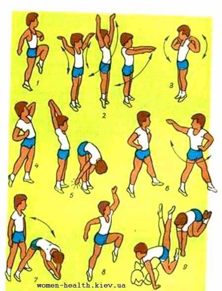 Гимнастика для детей 7-8 лет: зарядка - комплекс упражнений, веселый спортивный комплекс